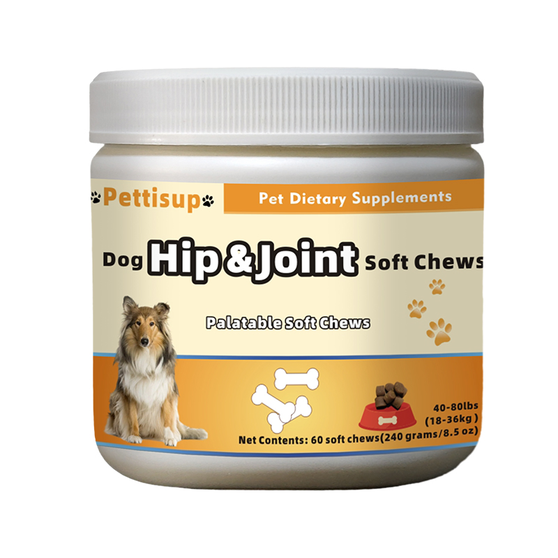 Canine Joint Support Mobility Support with Glucosamine Chondroitin Pet Dog Dietary Supplement Msm Chewable Bites