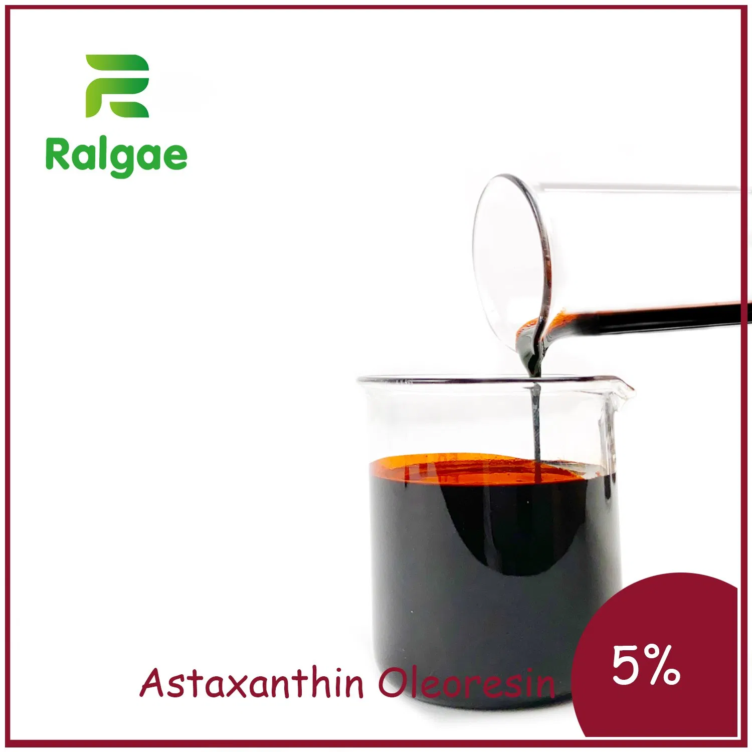 Natural Astaxanthin Oleoresin Oil Antioxidant Nutrition 5%