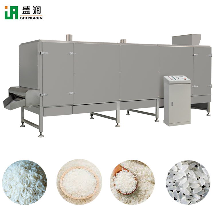 Artificial Rice Making Extruder Machine Fortified Rice Processing Line Plant