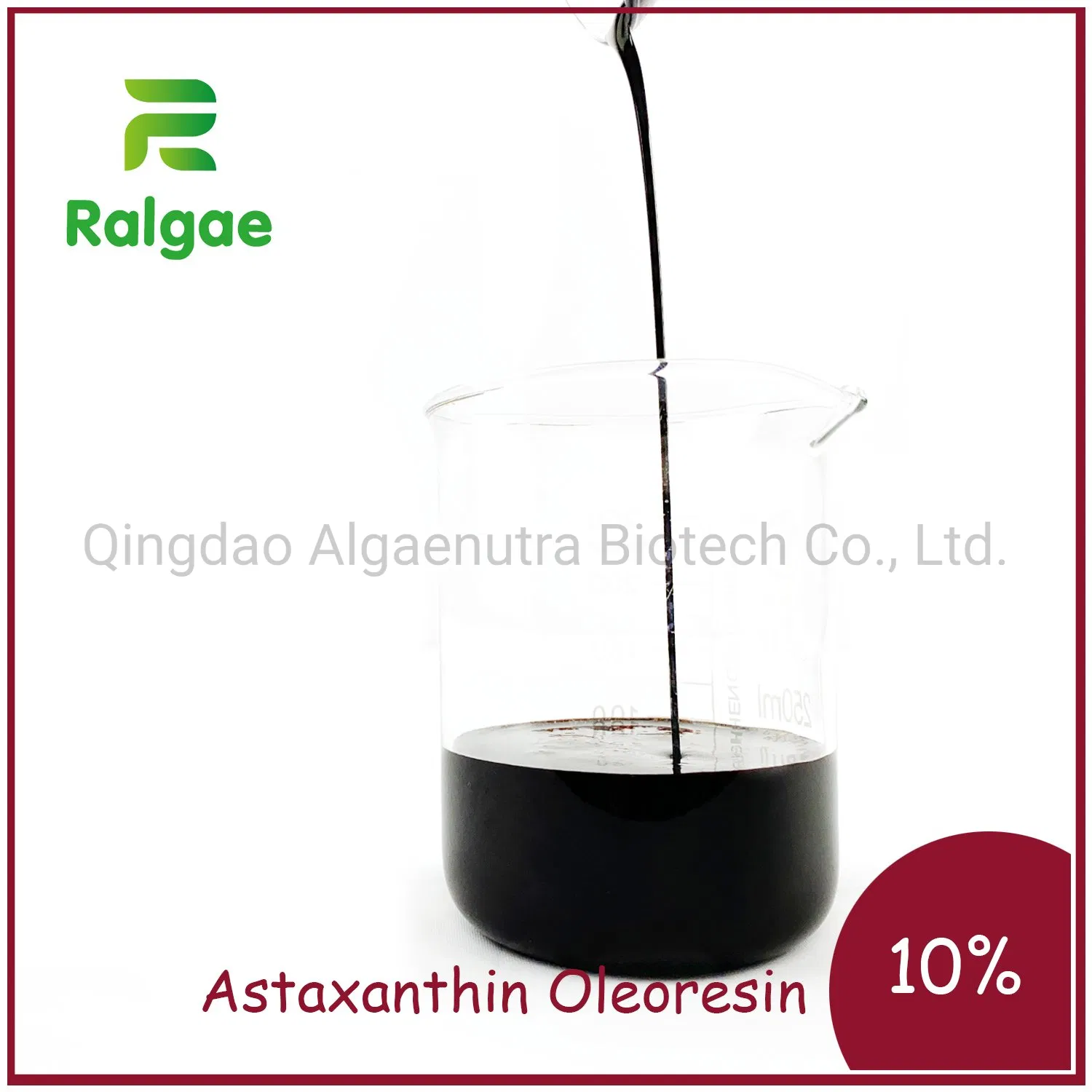 10% Content Astaxanthin Oleoresin Foods Additive Astaxanthin Oil