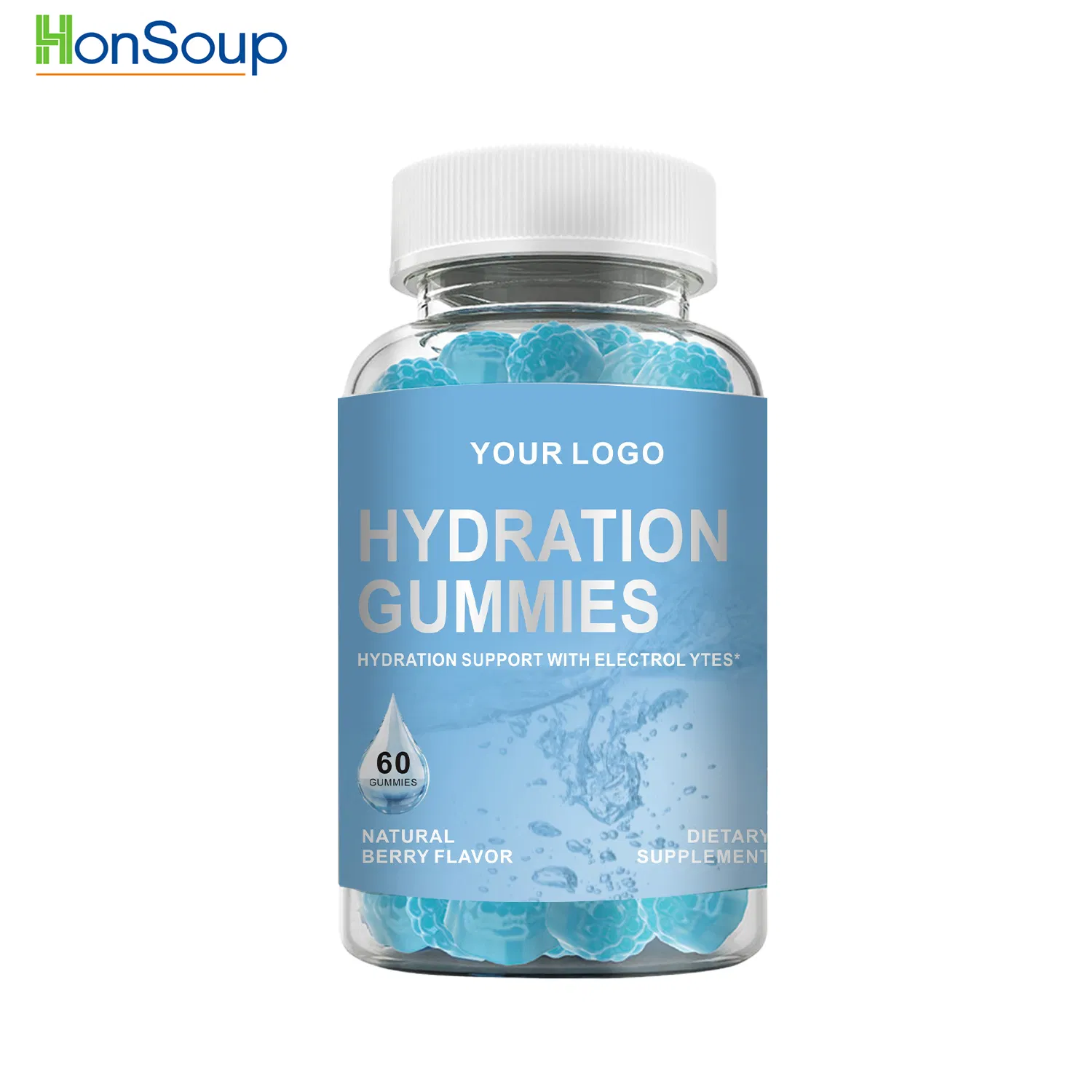 Superfood Gummies with Premium Fruit &amp; Herbal Extract Blend for Daily Multivitamin Support