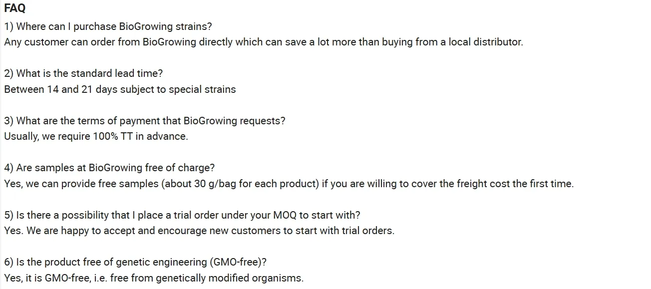 Probiotic Raw Material 7