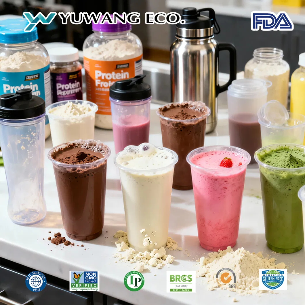 High-Solubility Instant Soy Protein Isolate The First Choice for Ready-to-Drink Beverage Formulations Applicable Functional &amp; Health Drink Nutritional Drink