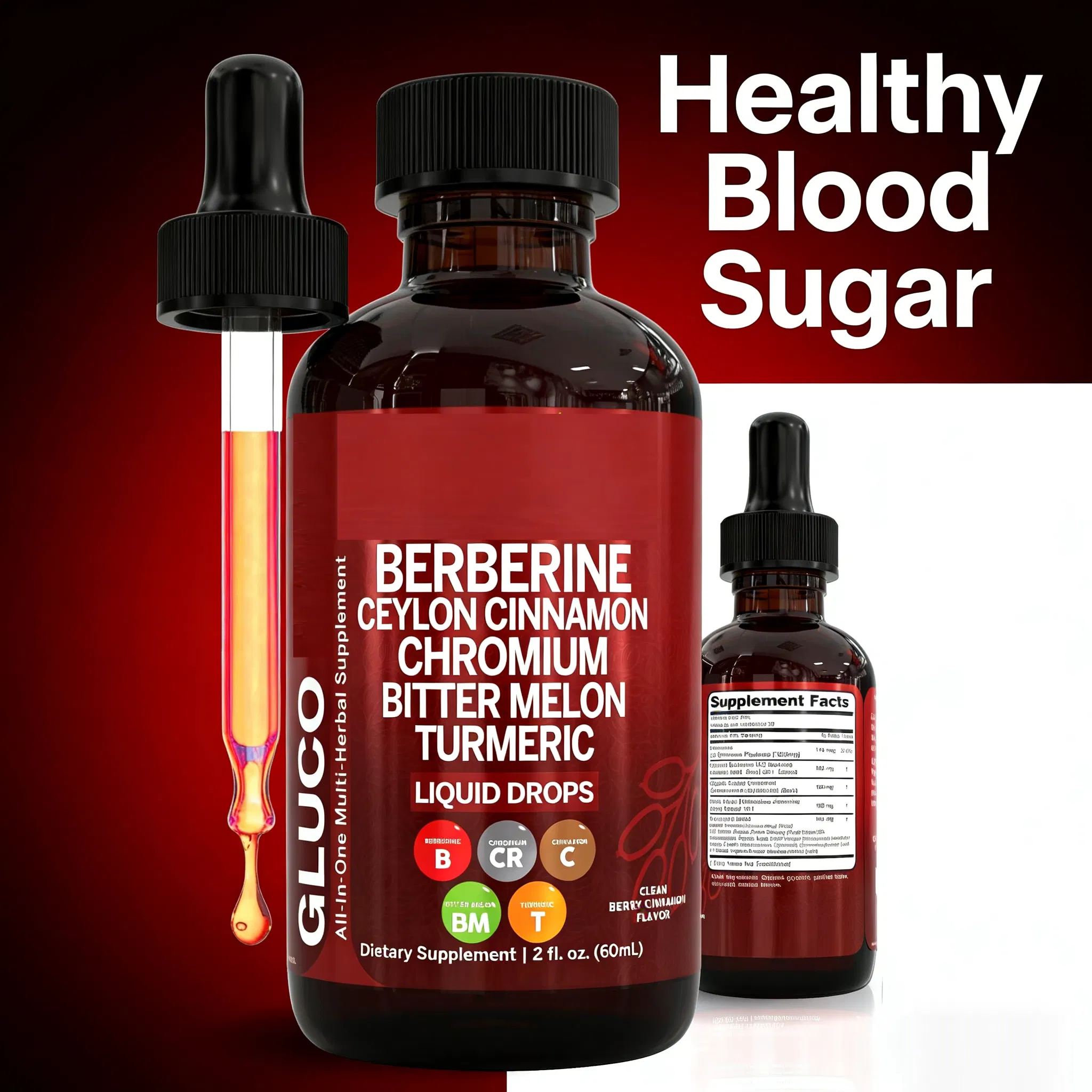 Supports Immune Function with Berberine, Turmeric, and Cinnamon Blend