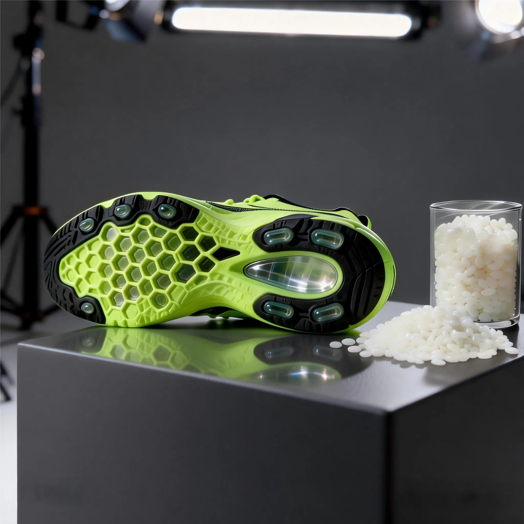 Elastic Wear-Resistant Tpee Material Anti-Tear for Shoe Production