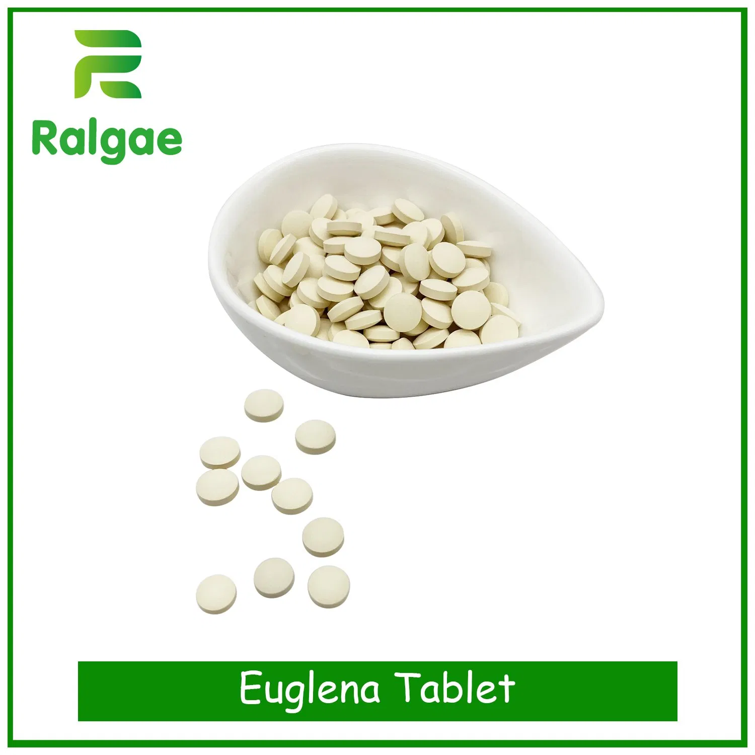 Certified Factory Euglena Tablet for Human Dietary Nutrition Supplement