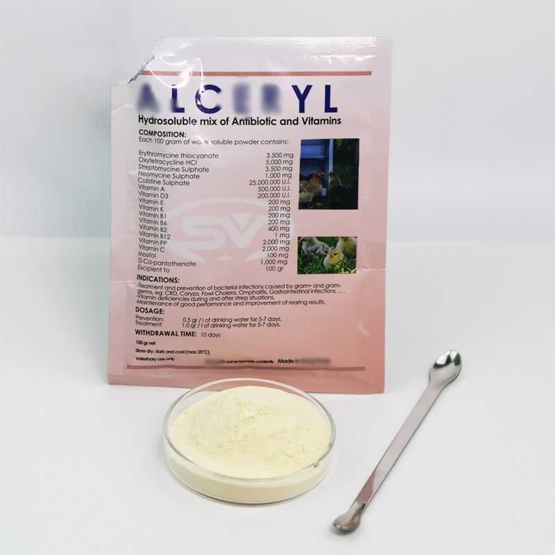 Premium Water Soluble Antibiotics and Vitamins for Poultry Health