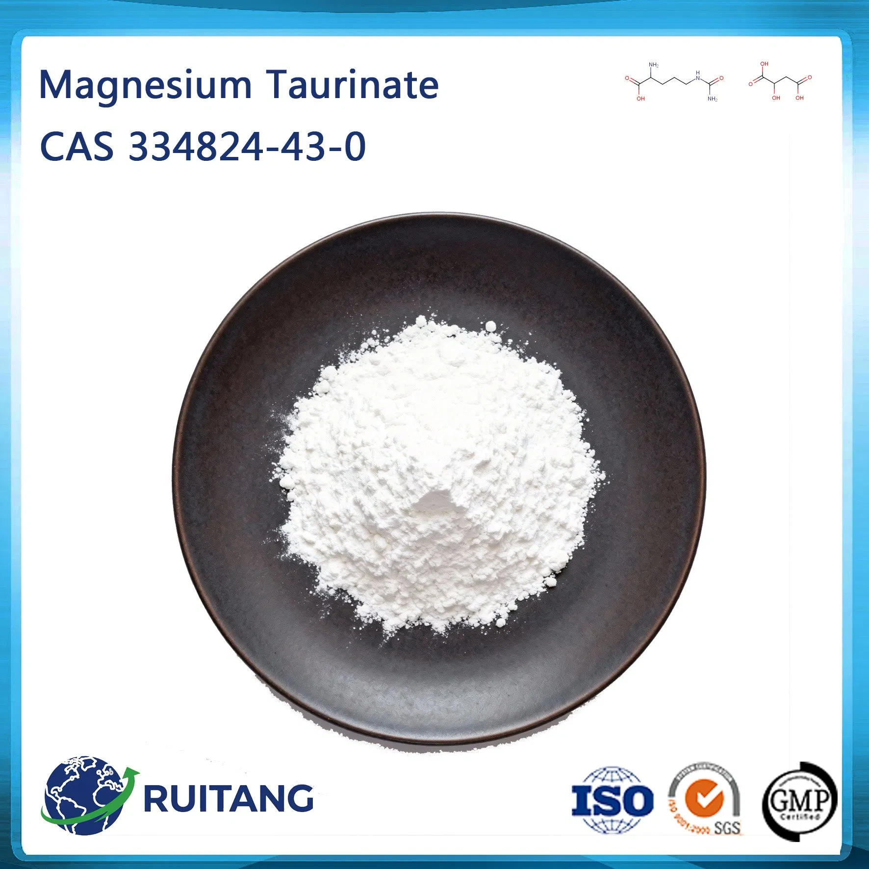 High Quality Supplements Factory Supply Magnesium Taurinate Powder Magnesium Taurinate