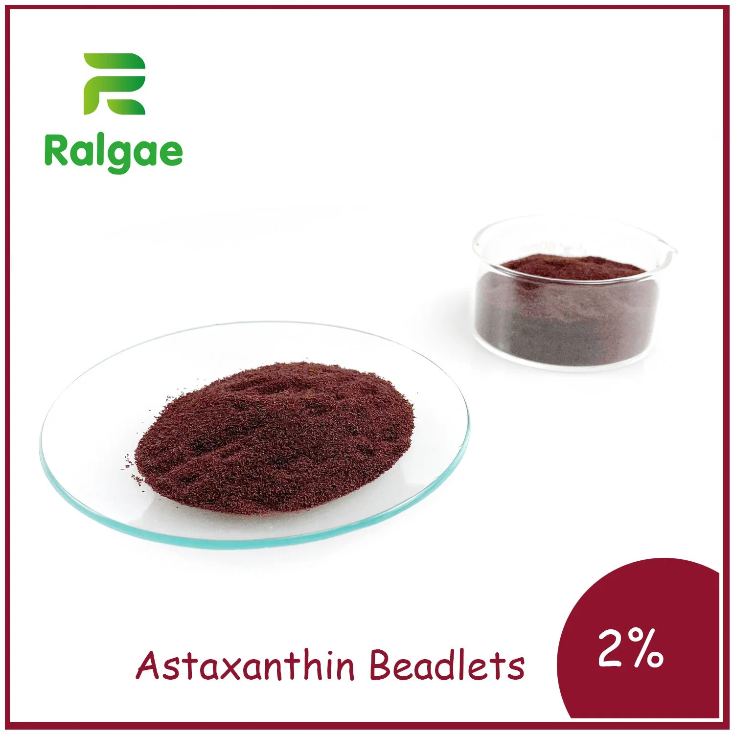 Astaxanthin Beadlets 2% Cold Water Soluble Antioxidant Nutrient Dietary Health Nutrition