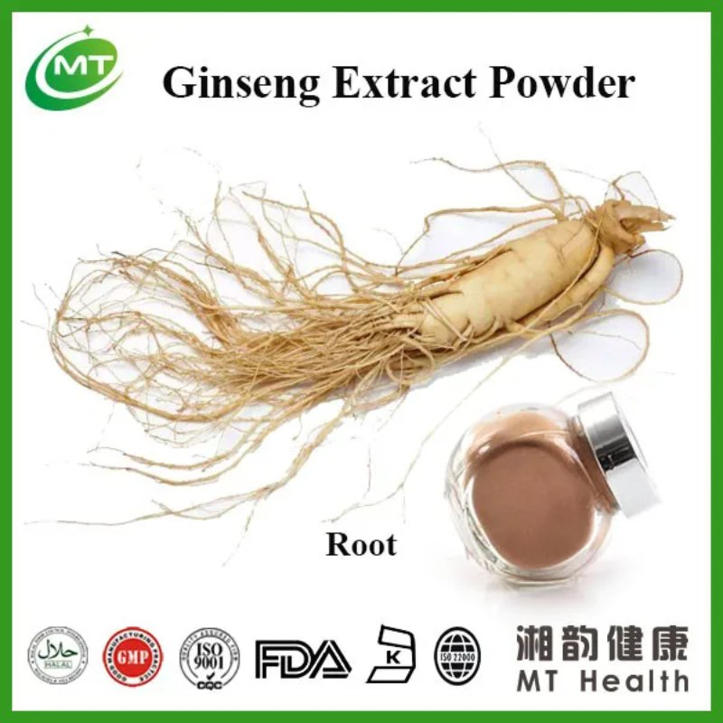 Natural Supplement Panax Ginseng Root Extract Powder Herbal Leaf Stem Extract