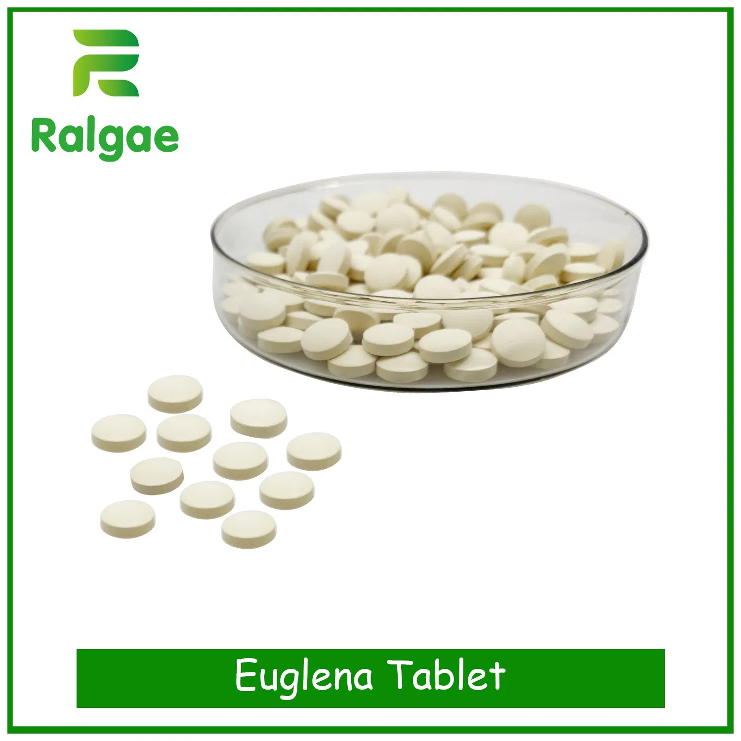 Certified Factory Euglena Tablet for Human Dietary Nutrition Supplement