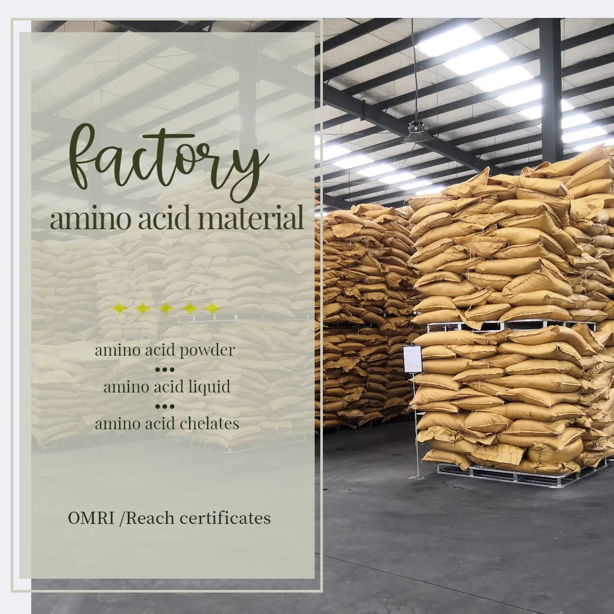 All-Natural Amino Acid Fertilizer for Enhanced Plant Growth