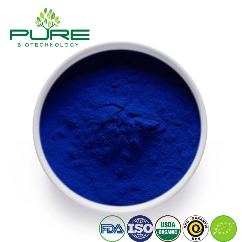 Premium Blue Spirulina Extract Powder for Organic Food Applications