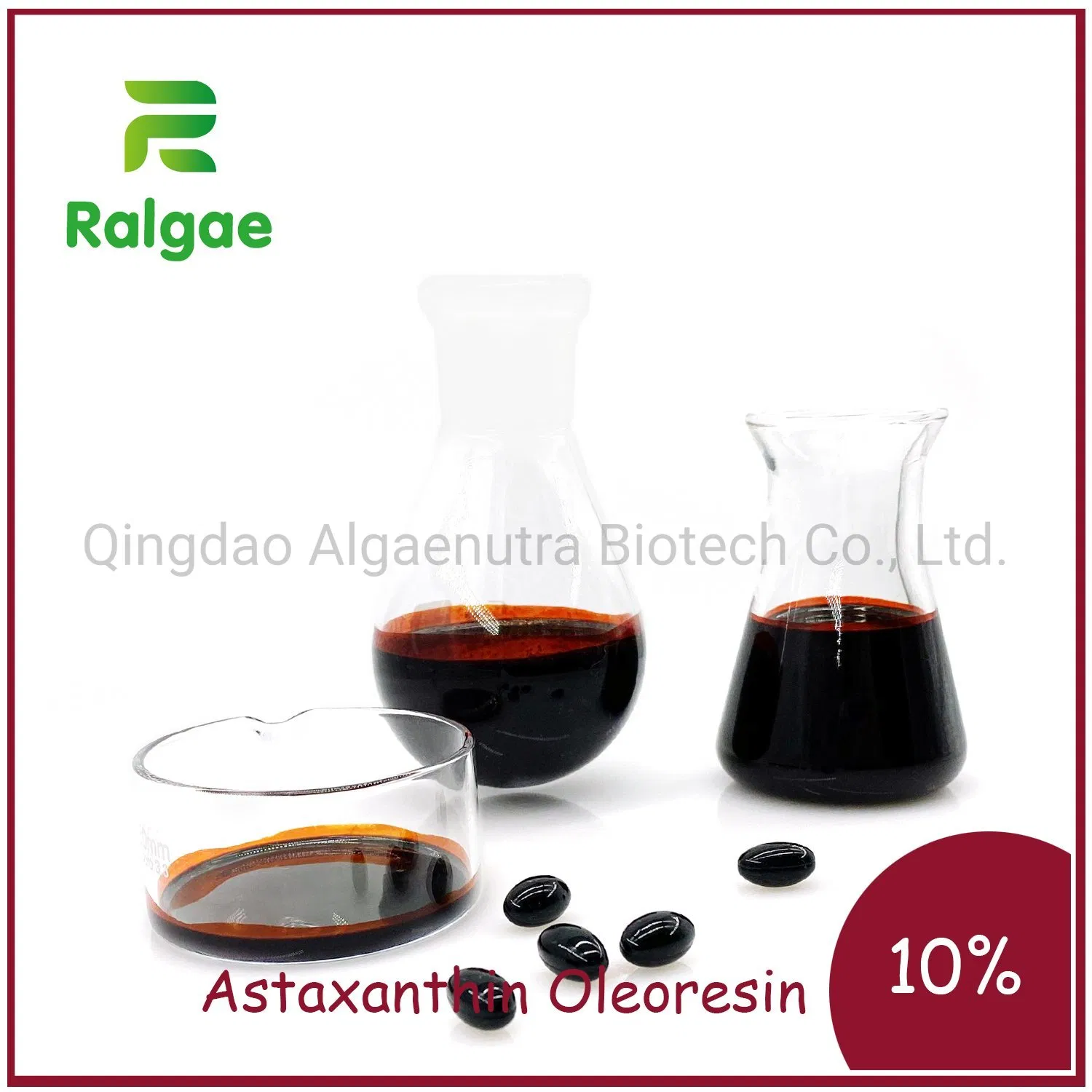 10% Content Astaxanthin Oleoresin Foods Additive Astaxanthin Oil
