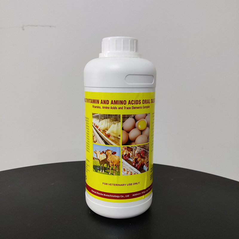 Premix Vitamin Ad3e Water Soluble Powder for Poultry and Livestock Daily Use