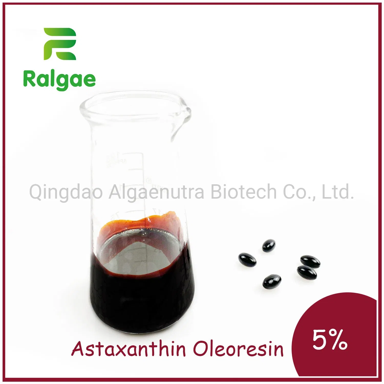 Microalgae Extract Oil Astaxanthin for Softgel