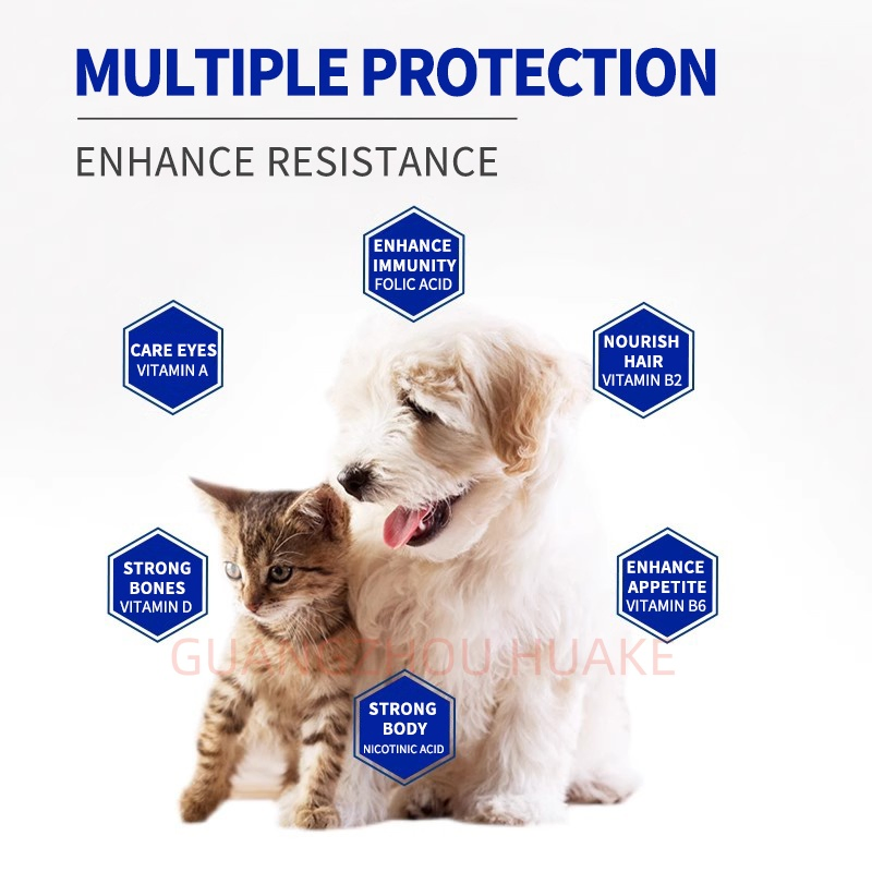Science-Backed Vitamin &amp; Mineral Blend for Enhanced Skin Resistance, Energy Boost and Cellular Protection in Dogs and Cats All Life Stages Multivitamin