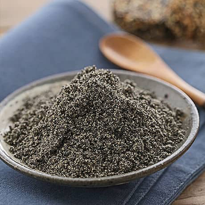 Organic Roasted Black Sesame Powder Natural Ingredient for Health Supplement with Affordable Pricing