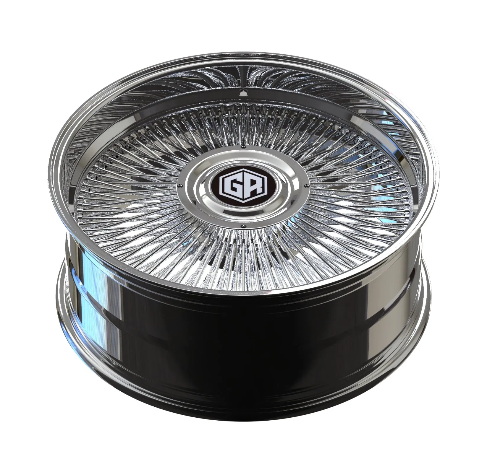 Hadison Personalization Custom Forged Staggered Wire Wheels 20 22 24 26 Inch 6061-T6 Aluminum Alloy Classic Car Wheels Rims