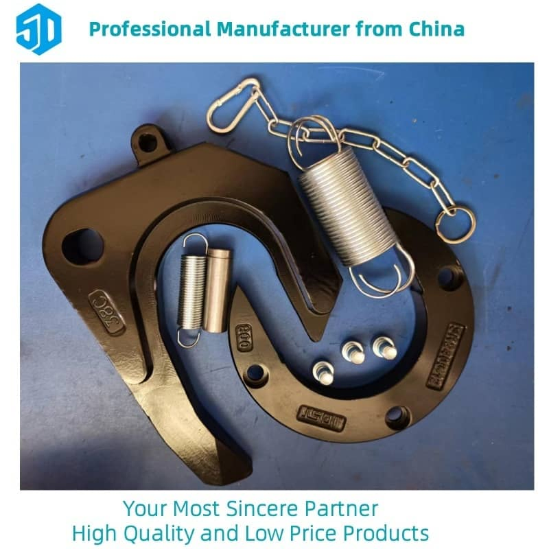 Chinese Manufacturer Long Service Life Rear Tow Hook Welding Fifth Wheel.