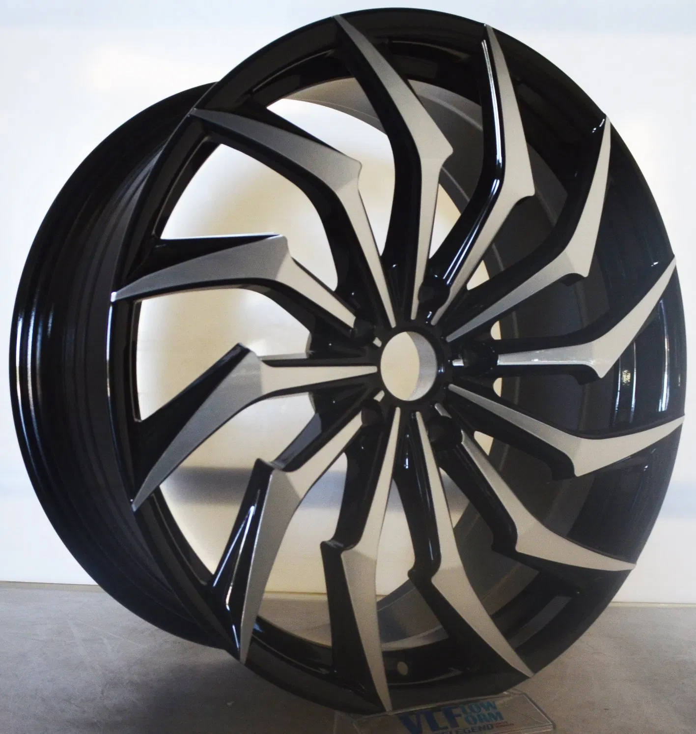 17inch 17*7.5 Casting Aluminum Replica Car Wheels Black Car Alloy Wheels
