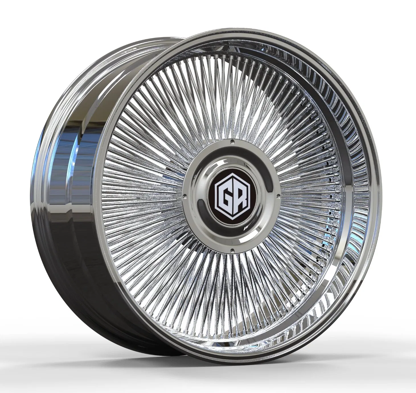 Hadison Personalization Custom Forged Staggered Wire Wheels 20 22 24 26 Inch 6061-T6 Aluminum Alloy Classic Car Wheels Rims