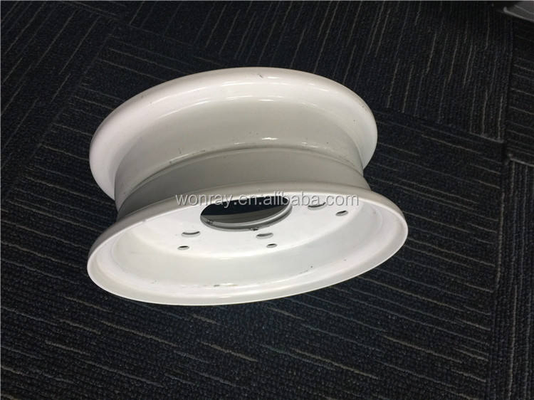 Wholesales Airport Ground Equipment Wheel 4.00-8 Tire Use Good Quality 5 Holes Split Steel Rim Wheel 3.75-8 White or Black