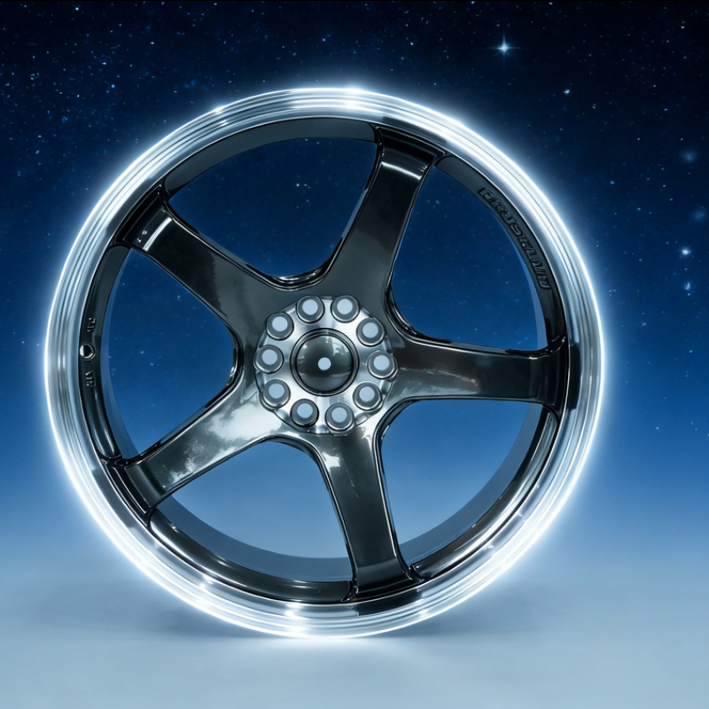 High Strength Forged Material Performance Wheel with Innovative Multi Spoke Design