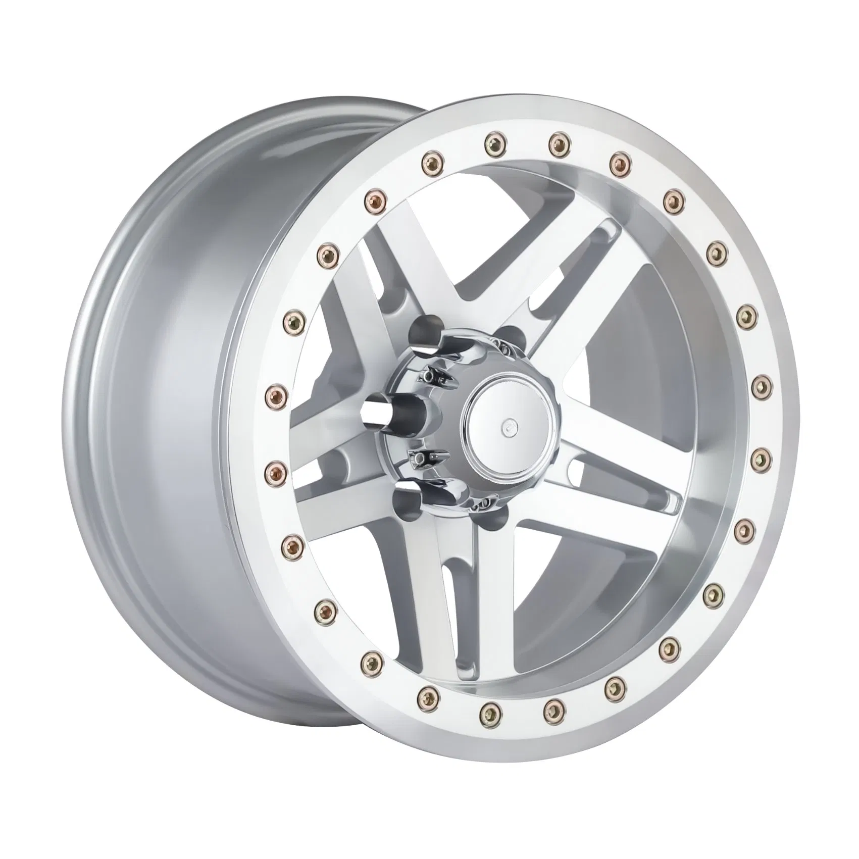 Strict QC Reliable Exporter Cars Alloy Wheel with True Beadlock