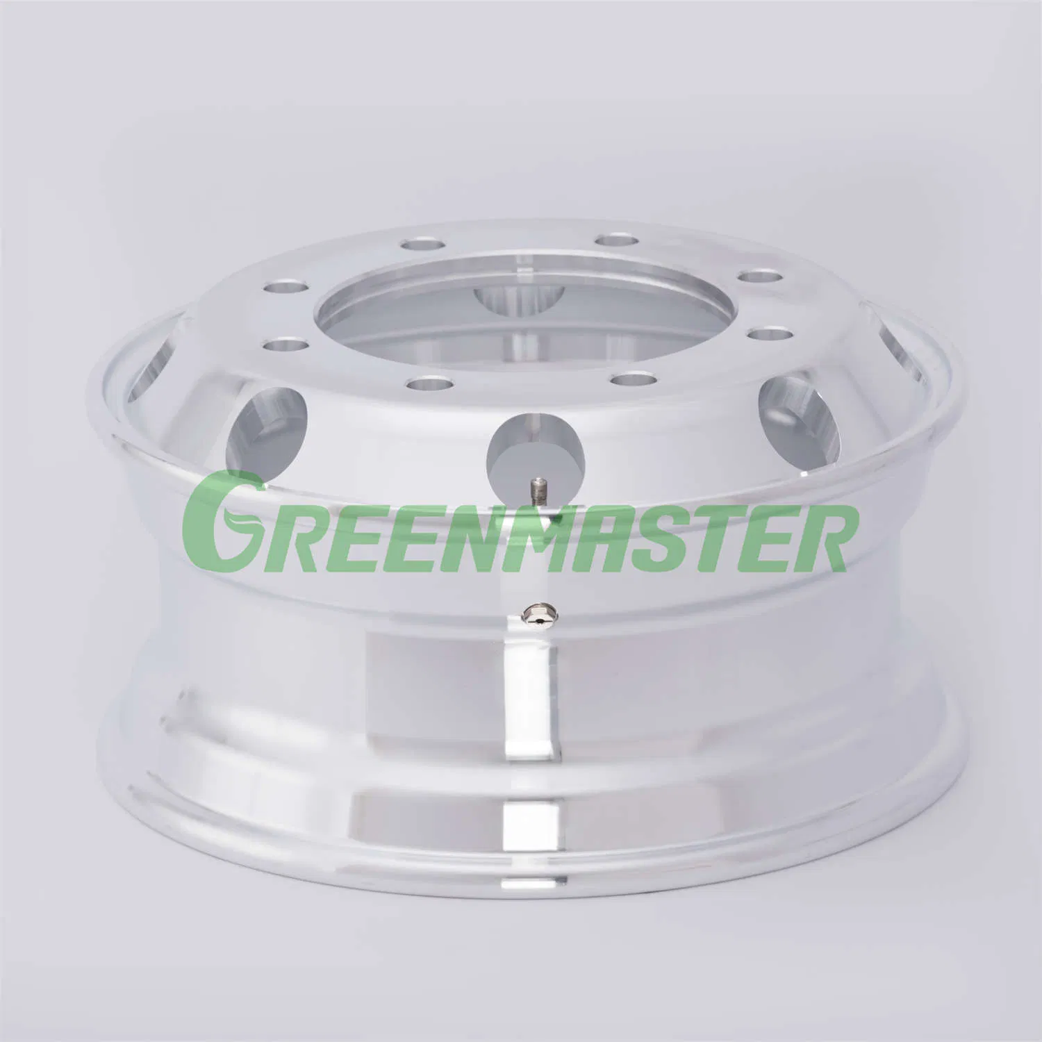 24.5" Inch Machined/Polished Forged Magnesium Aluminum Alloy Light Truck Bus Trailer Wheels Rim and Steel Wheel Rims 24.5X8.25 24.5*9.00 (8/10 Holes) with Tires