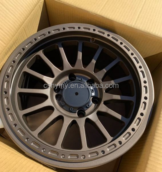 SUV/Trucks 6X139.7 5X114.3 Forged Beadlock Rims 17X8.5-10 Offset Concave Offroad Forged Wheels for Dodge Charger RAM