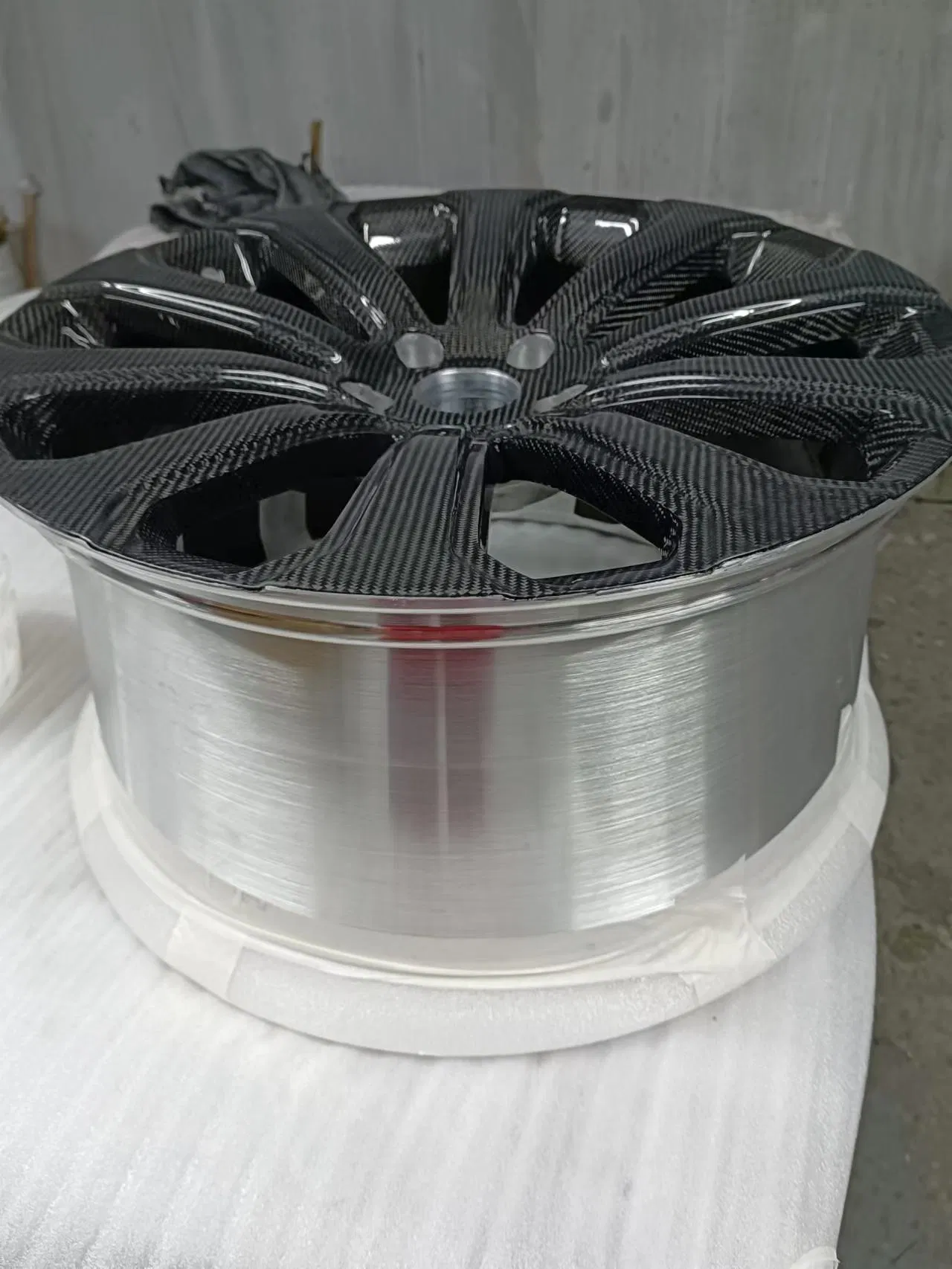 Coated Carbon Fiber Forged Aluminium Alloy Wheels, Car Rims