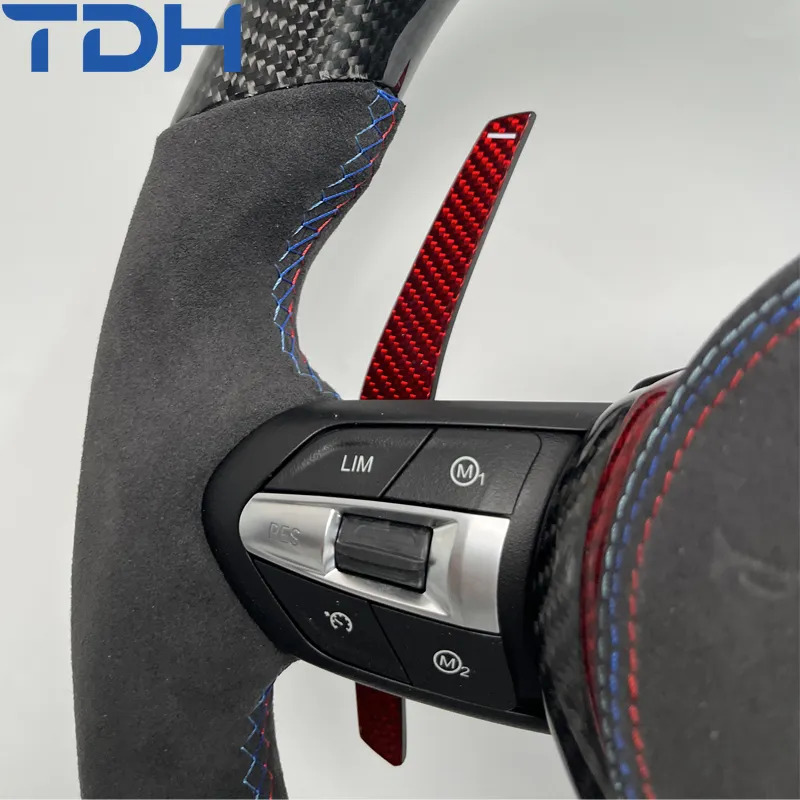 Customizable Carbon Fiber Steering Wheel Upgrade