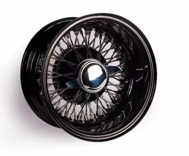 13 Inch 72 Spoke Wire Wheel Steel Alloy Wheel Rim