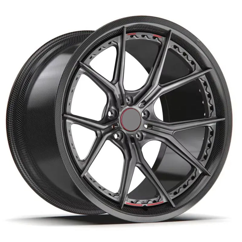 Customized Alloy Car Rims Carbon Fiber Forged Passenger Car Wheels for BMW