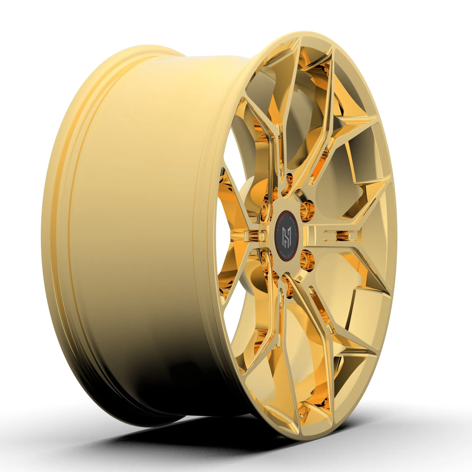 Hadison Hdo2021 Custom 17"-24" 6061-T6 Forged Wheels Gold Chrome 20X12 American off-Road A106 6X135/6X139.7 -44 Milled Wheels