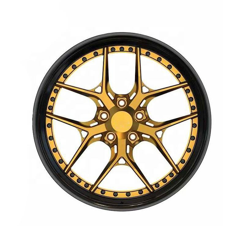 2 Piece Aluminium Alloy 19 20 22 23 24 Inch Rims Carbon Fiber Forged Wheels for Mercedes Benz G63 Gt Amg G500 W464 W463