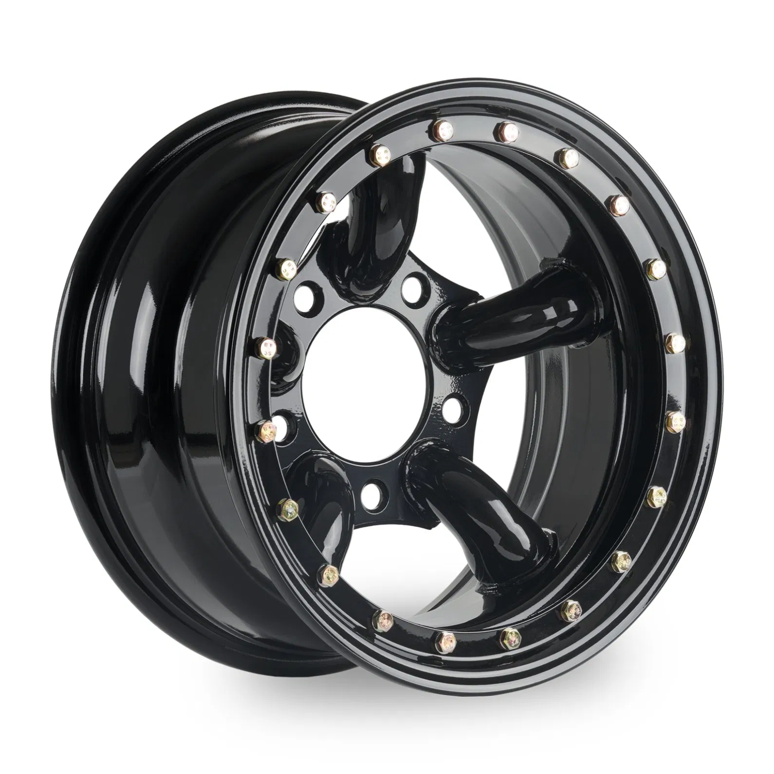 Black Beadlock Steel Wheel with Modular 16X8" 5X165