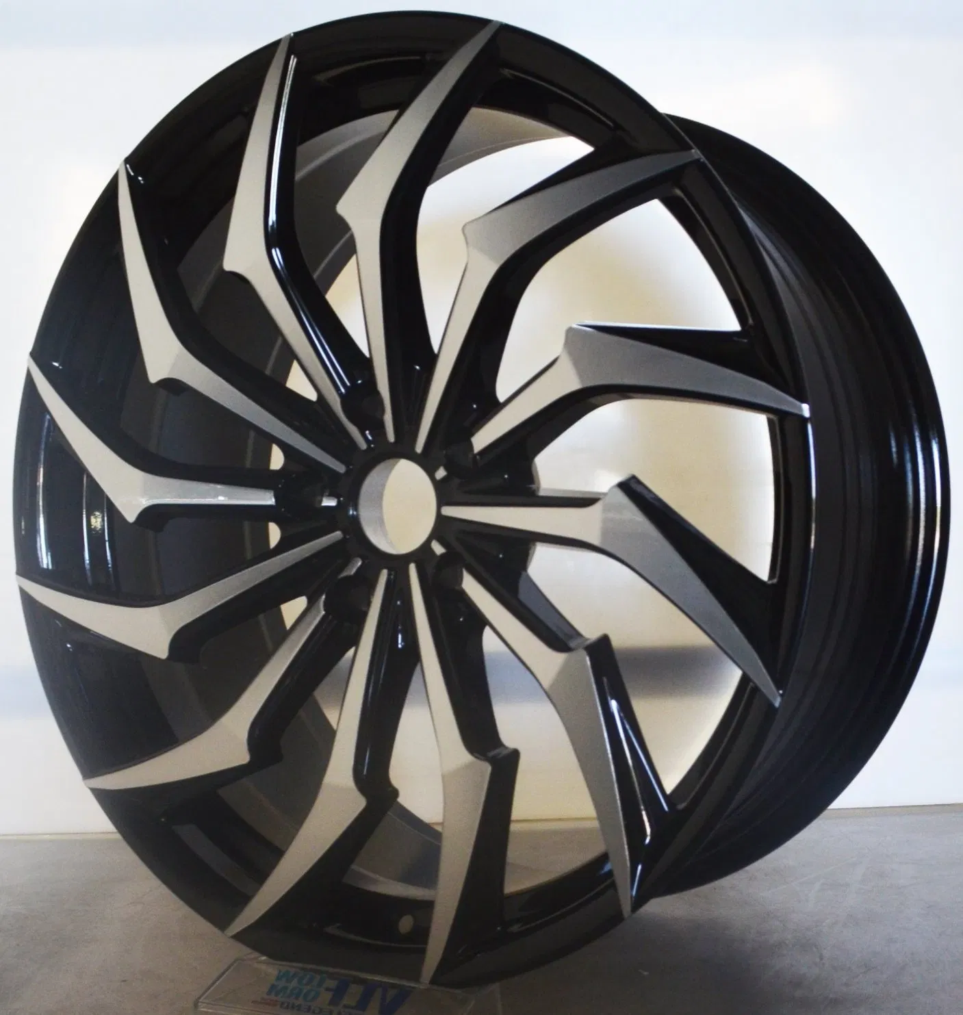 17inch 17*7.5 Casting Aluminum Replica Car Wheels Black Car Alloy Wheels
