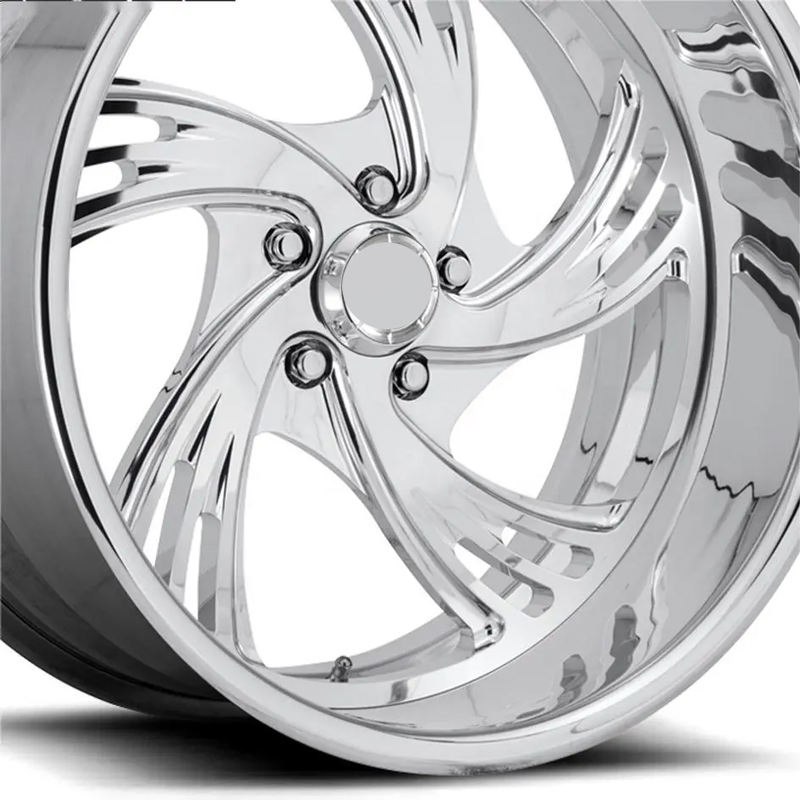 Passenger Car Chrome Silver Deep Dish Forging Alloy Wheels Rims