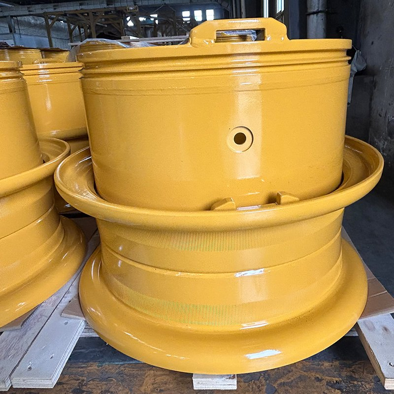 China Factory Tubeless Tire 25-19.50/2.5 3-Piece 5-Piece Steel Wheel Used for Loader Wheel