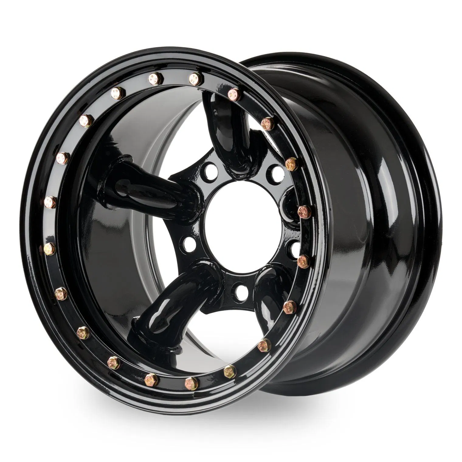 Black Beadlock Steel Wheel with Modular 16X8" 5X165
