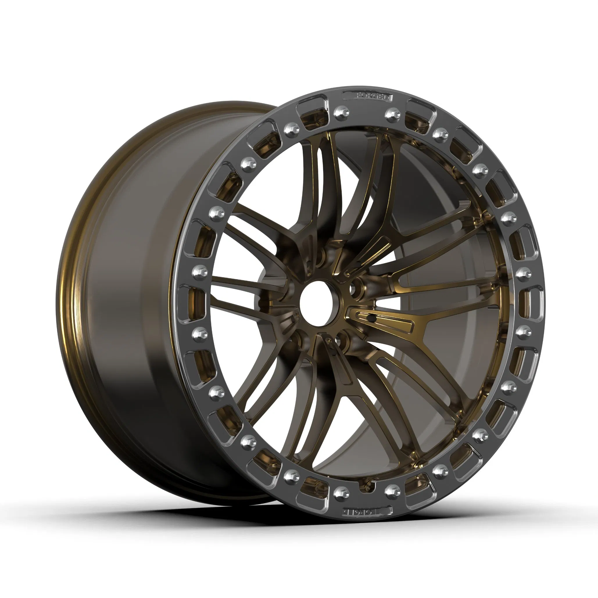 Hadison Drag Racing Beadlock Wheels Forged Custom Wheels 15 17 18 19 20inch 6061-T6 Aluminum Alloy Wheel 5X112 5X130 5X120