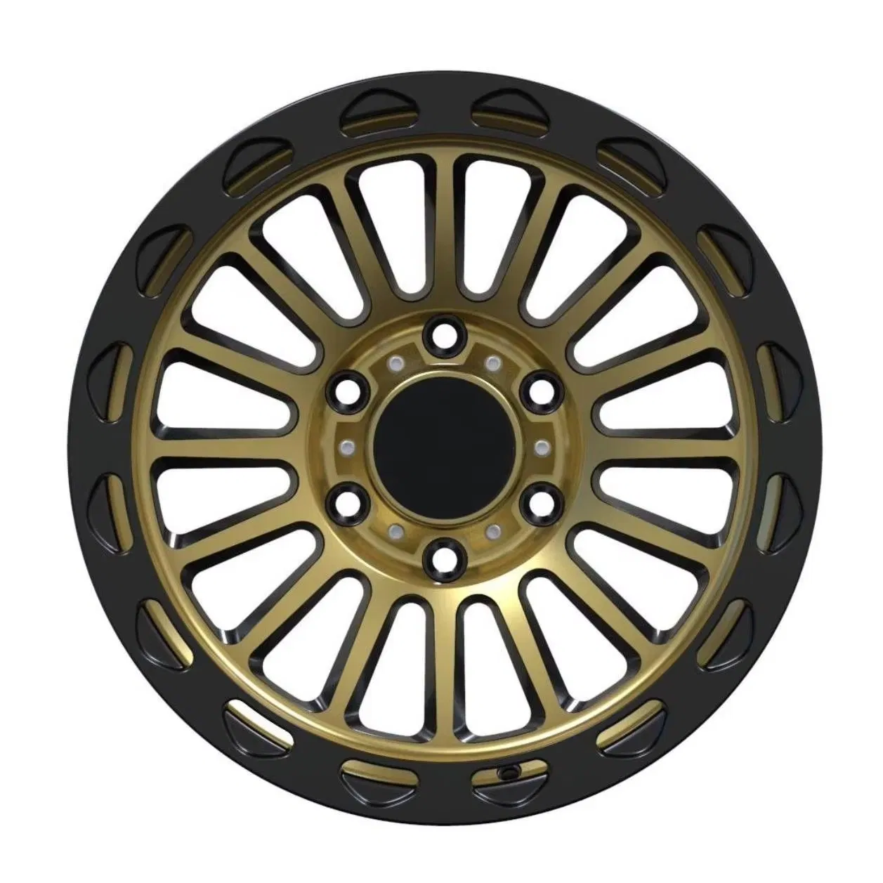 Custom High Performance Deep Dish Concave Offroad Wheel 5X114.3 6X139.7 16/18/19/20inch Forged Rims