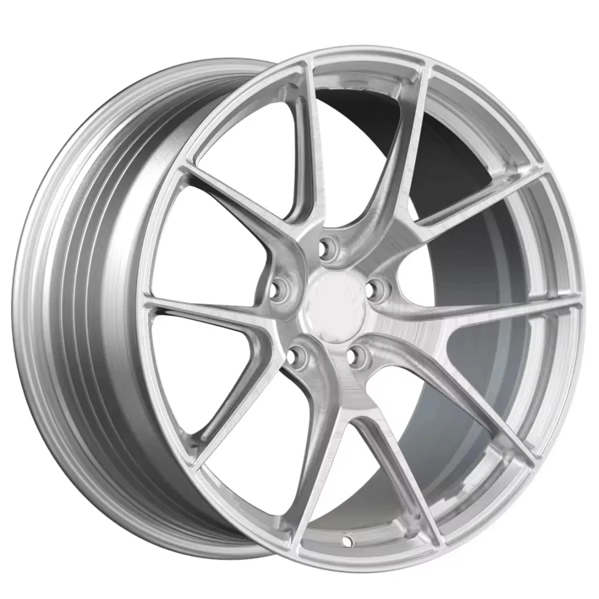 18/19/20inch 5X120 Forged Split Spoke Wheels Brushed Titanium Polished Wheels Rim