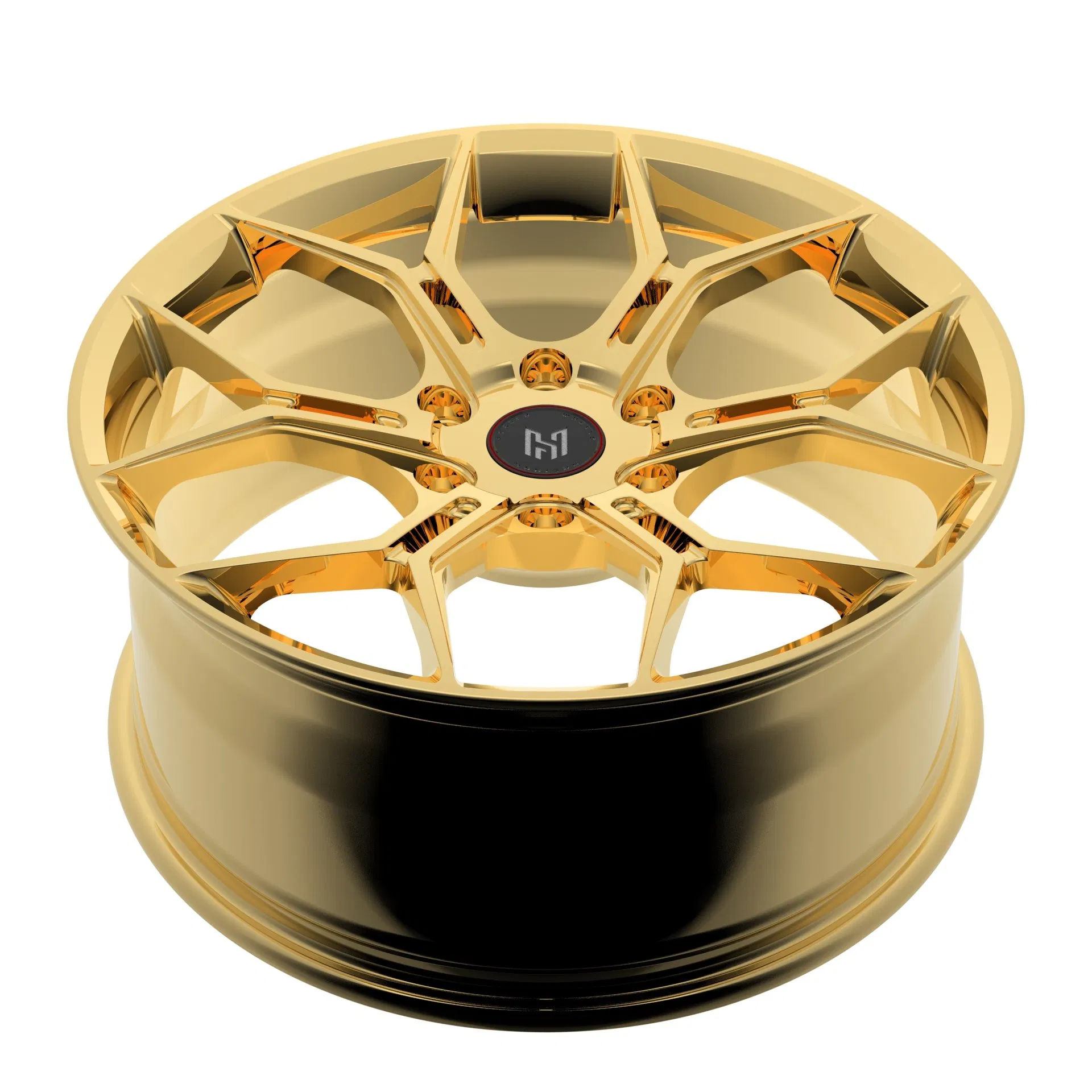 Hadison Hdo2021 Custom 17"-24" 6061-T6 Forged Wheels Gold Chrome 20X12 American off-Road A106 6X135/6X139.7 -44 Milled Wheels