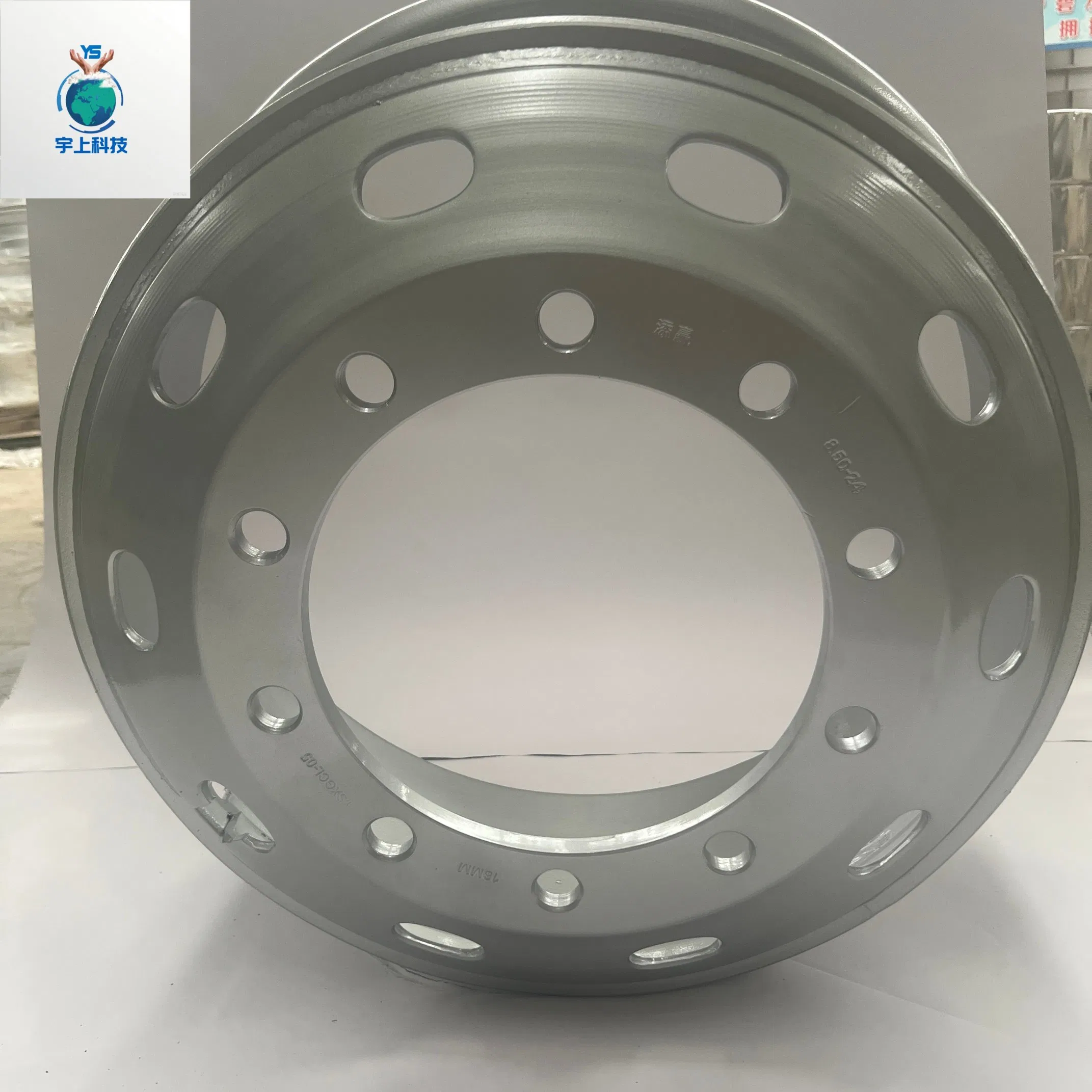 The Truck Uses High-Quality and Low-Cost 8.5-24 Type Alloy Steel Wheels.