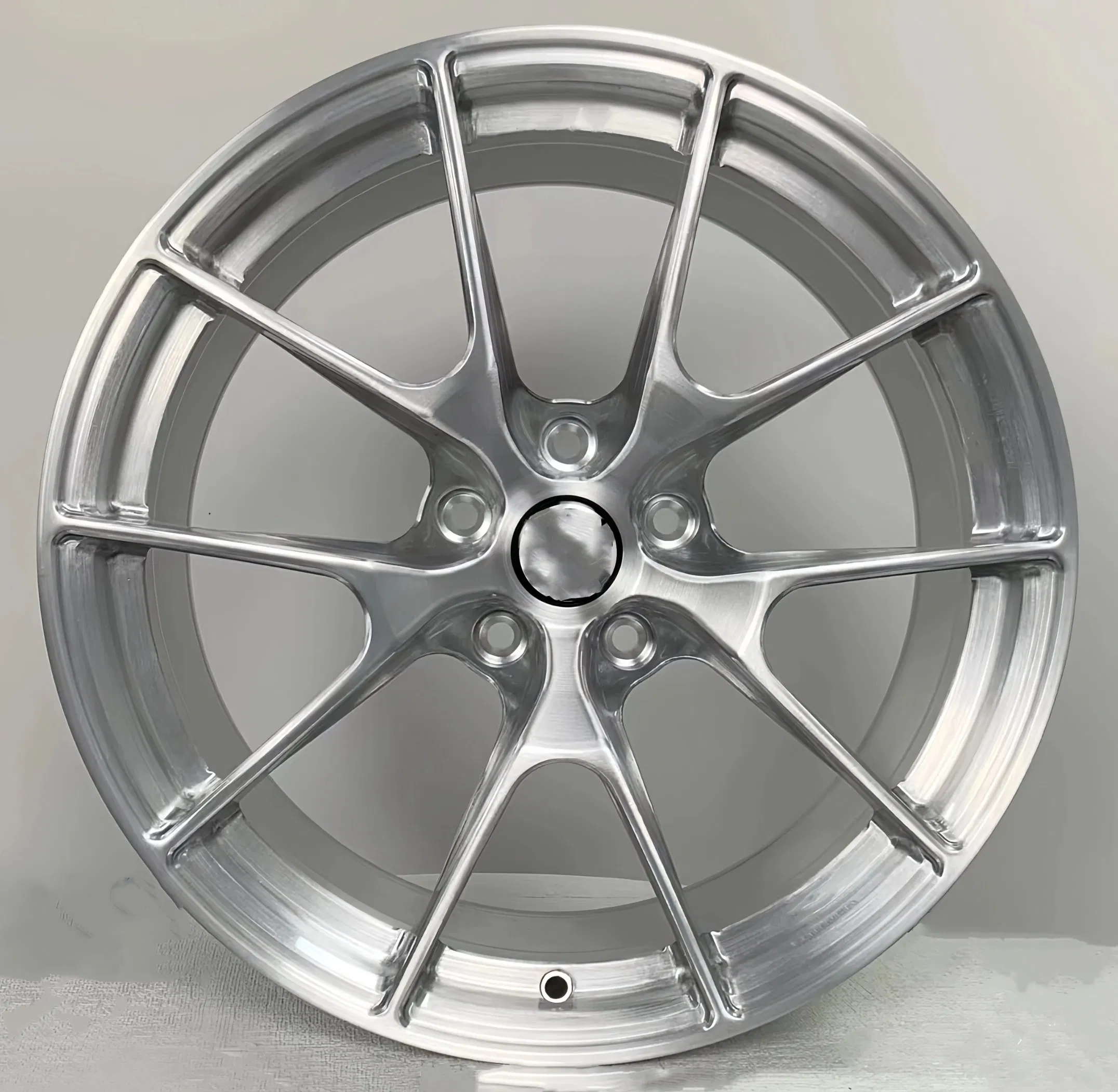 18/19/20inch 5X120 Forged Split Spoke Wheels Brushed Titanium Polished Wheels Rim