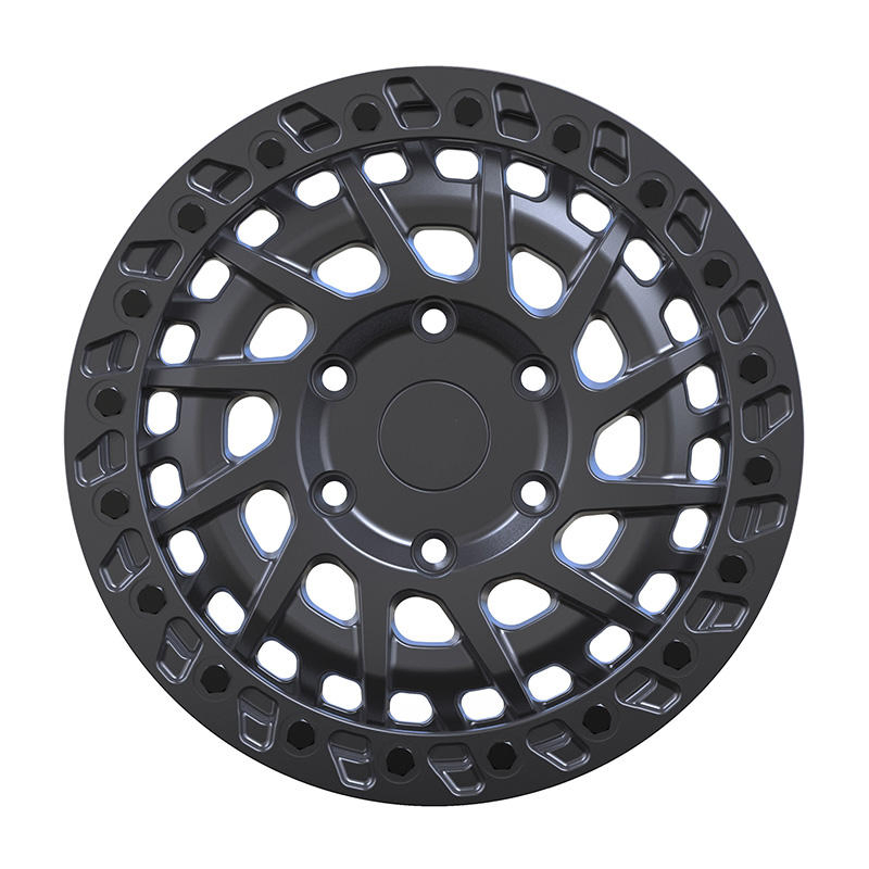 Beadlock 4X4 18-26 Gray Negative Offset Aluminum Alloy Rims Forged Wheels