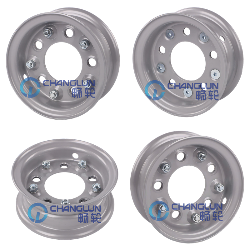 Changlun Wheel Split Rim for Airport Baggage Trailer for Tire 5.00-8 3.00d-8 5/140/94